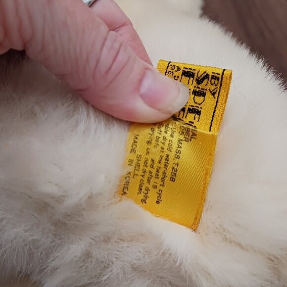 1985 24K Polar Puff Cat 4603 Plush Stuffed Animal Pink Effects 11” - Picture 6 of 6